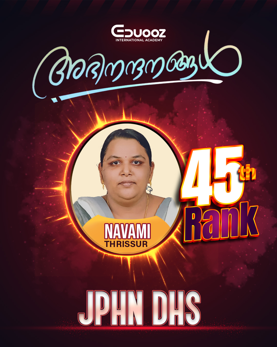 Rank holder portrait: 45 NAVAMI  JPHN DHS.jpg